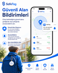 SafeTag Akıllı Takip Cihazı – Araç, Çanta, Bagaj ve Anahtar İçin Konum Takibi